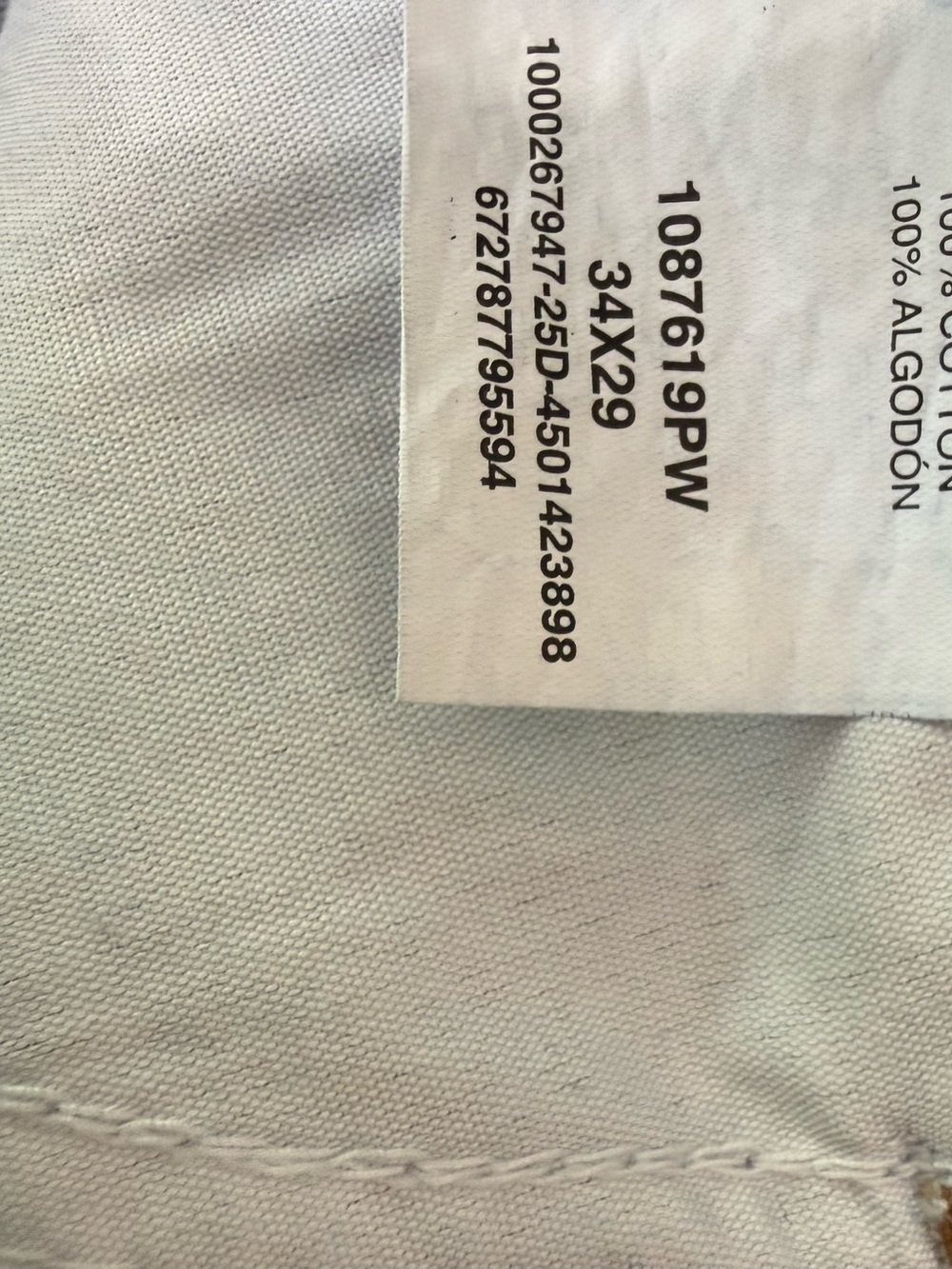 NWT Wrangler Men's Rustler Dark Blue Relaxed Fit Jeans 34x29 - Picture 4 of 4